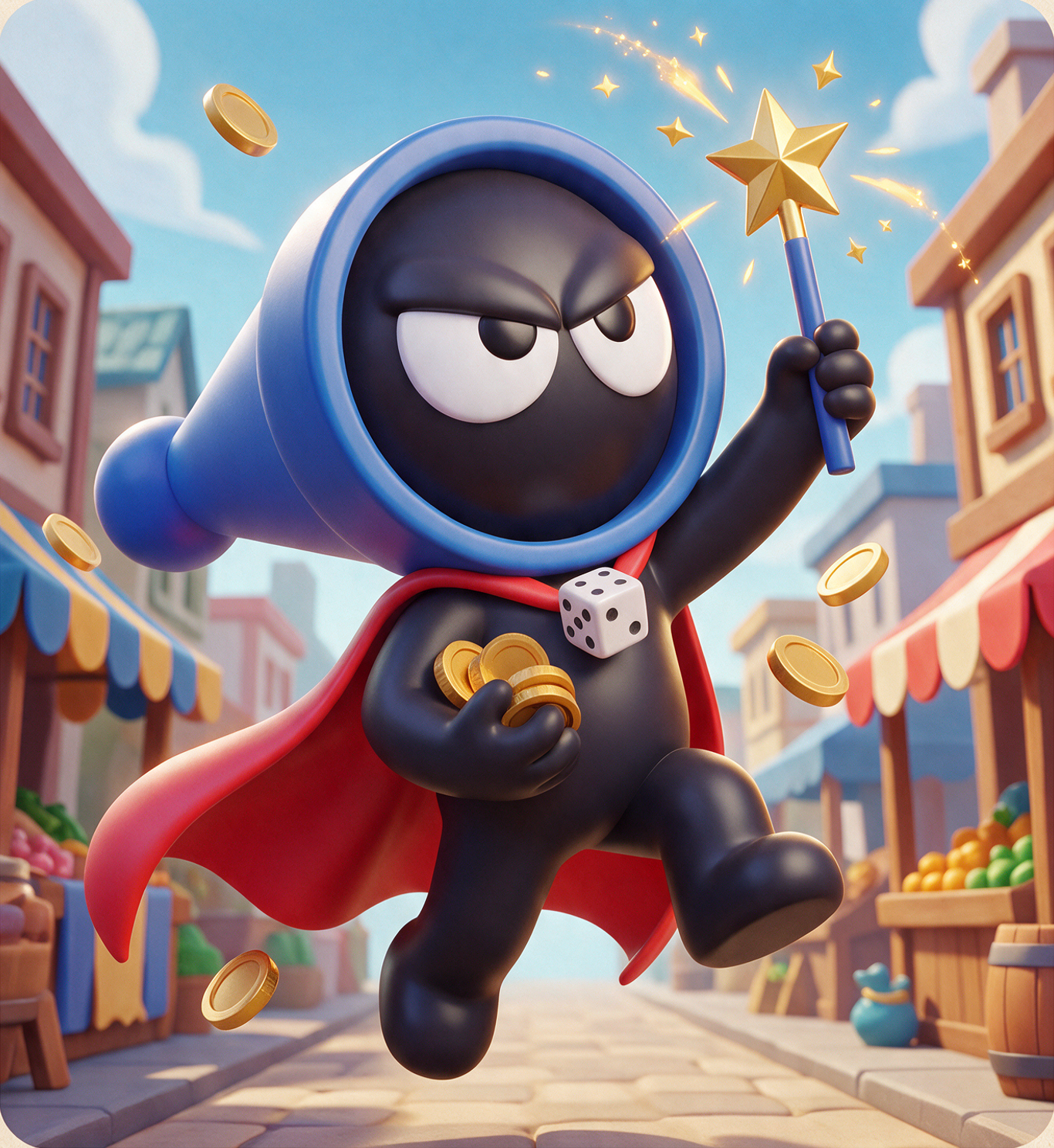 Wayn, the young explorer of Waynmer City